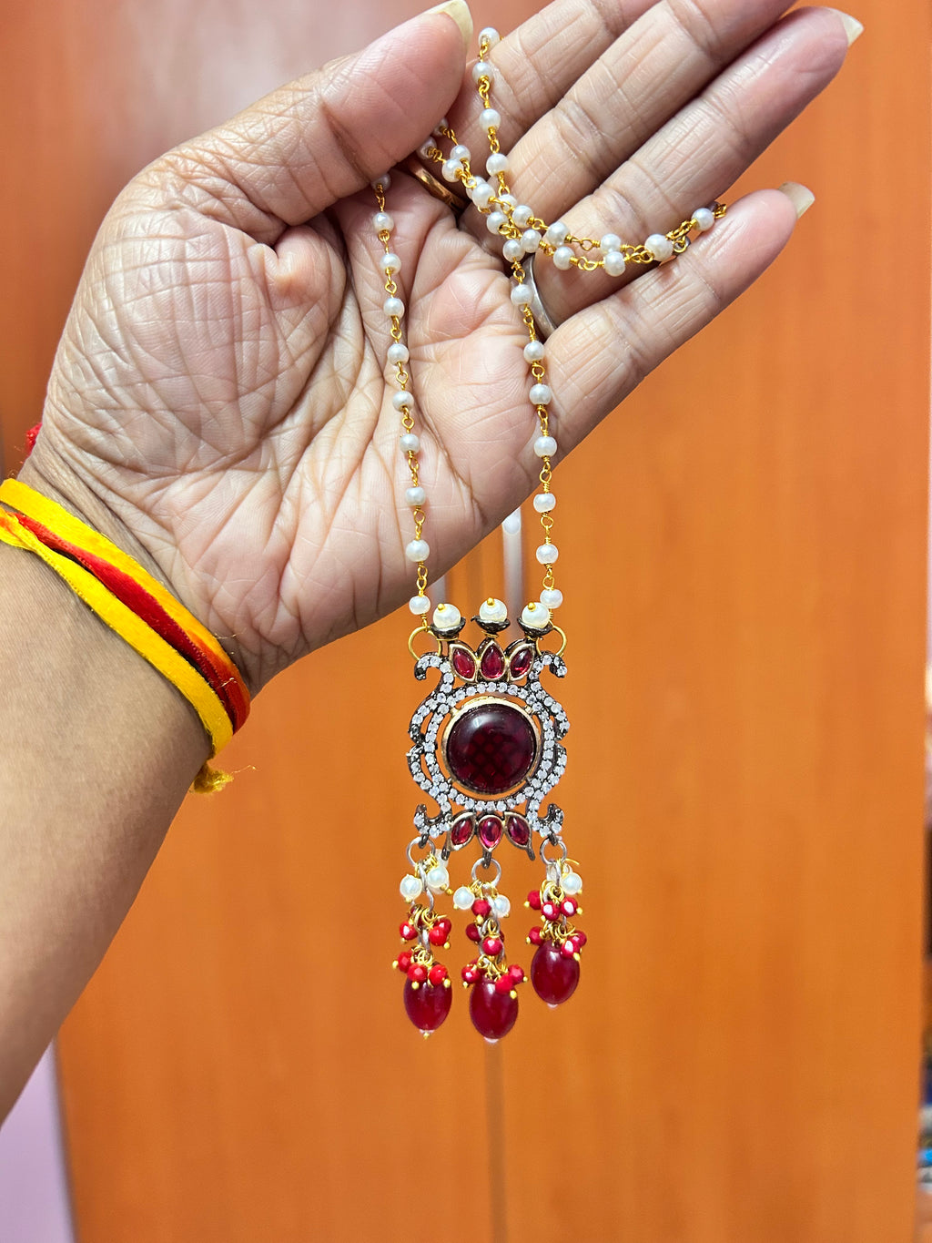 Ruby Cascade Necklace