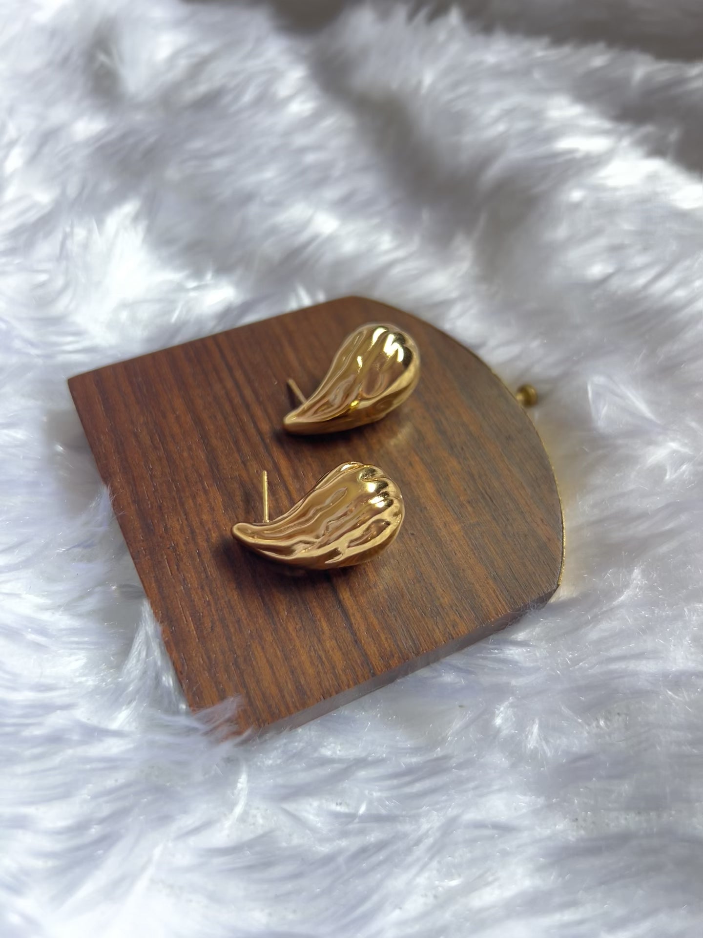 Mohak Anti Tarnish Golden Studs